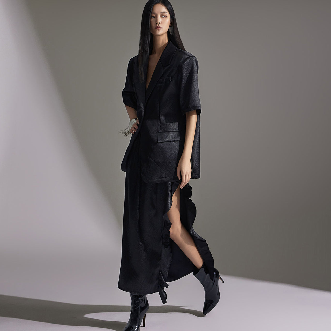 D4955 Jacket and Skirt Two-Piece