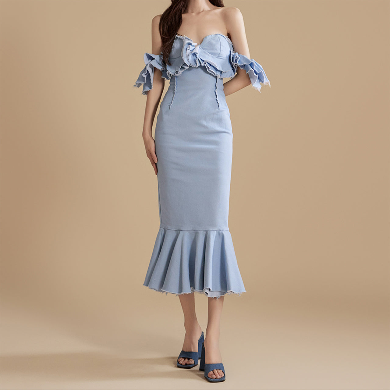 D9477 Tube Top Dress