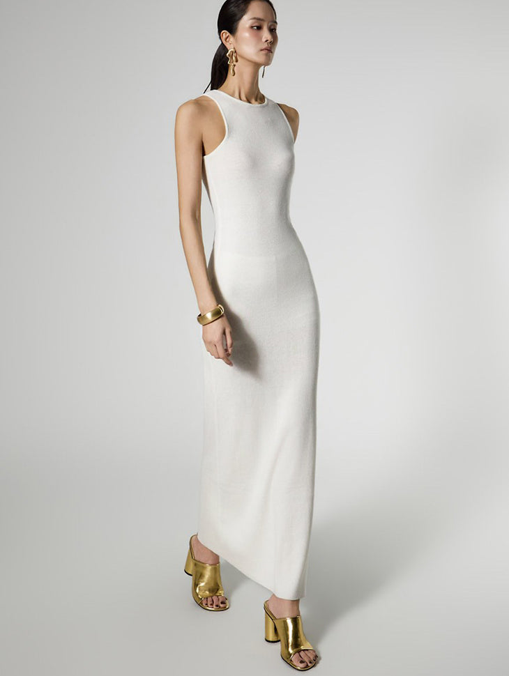 D5530 Soft Slim Maxi Dress