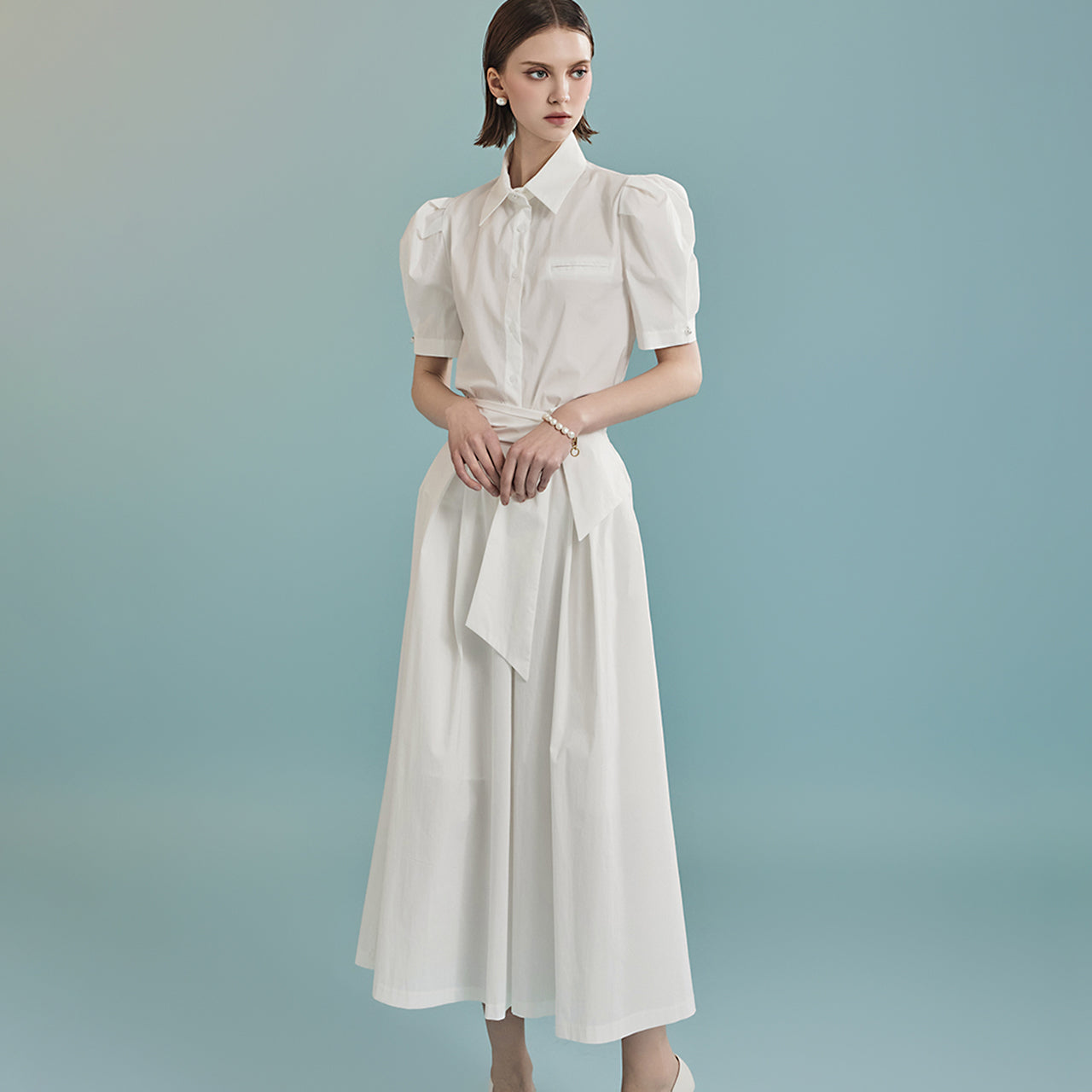 TP1828 Shirt and Skirt Set