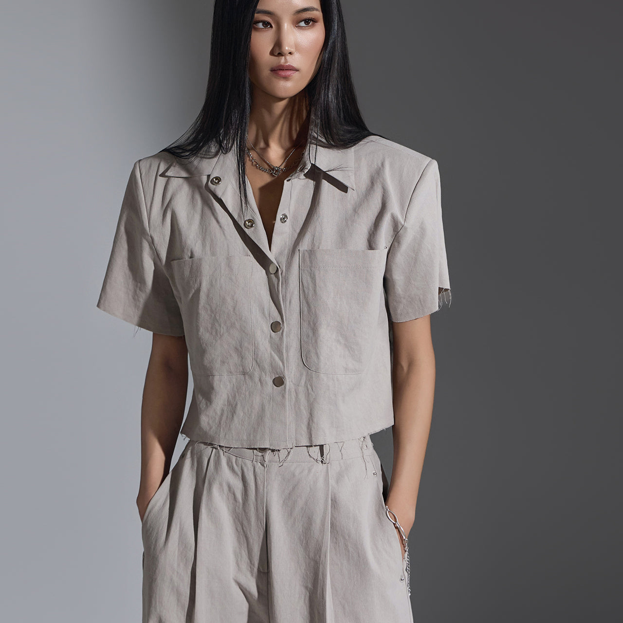 S634 Big Pocket Shirt