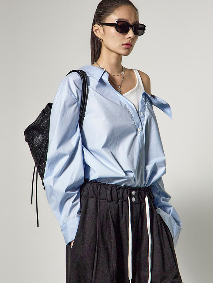 S863 Layered Sleeveless Shirts