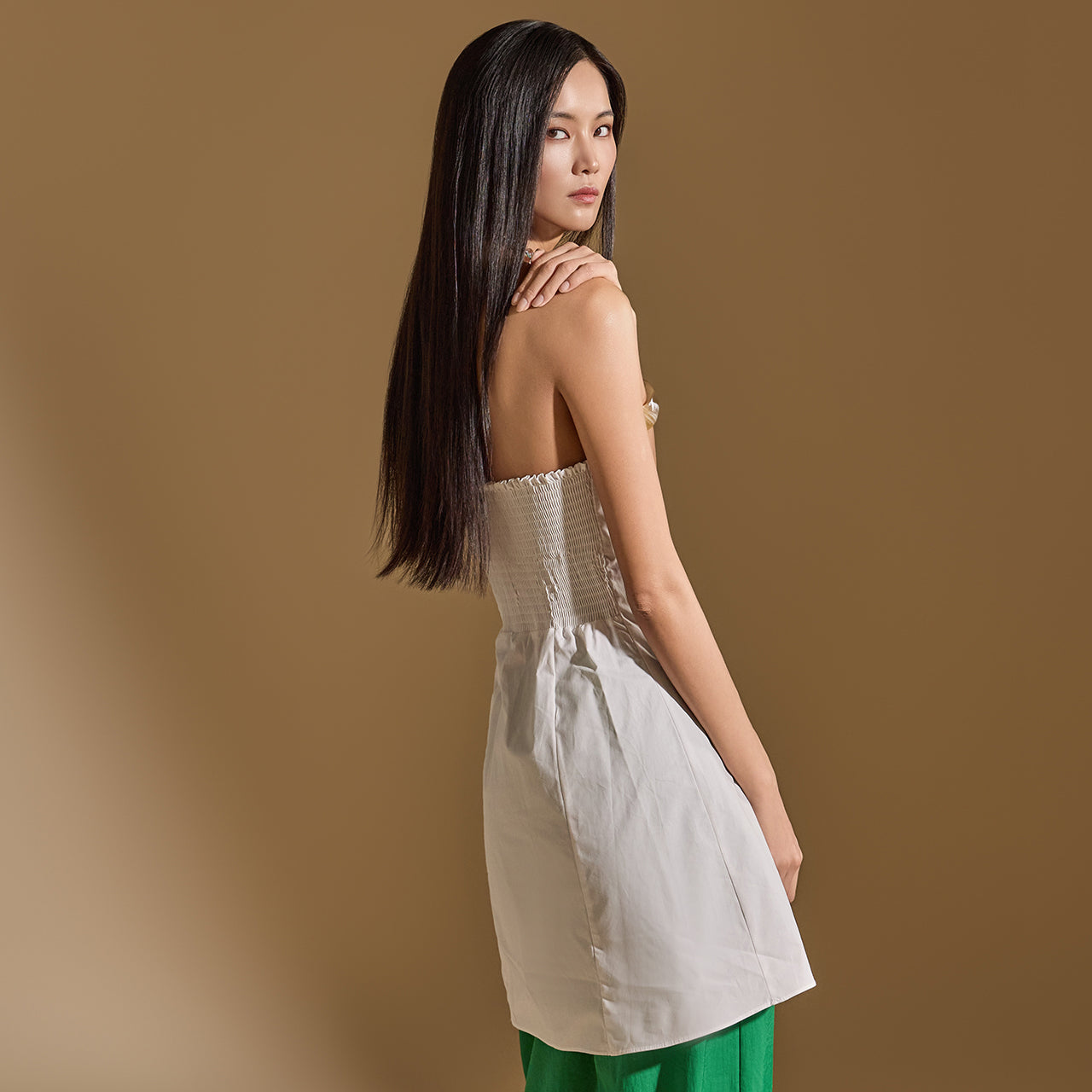 B2967 Tube Blouse Top