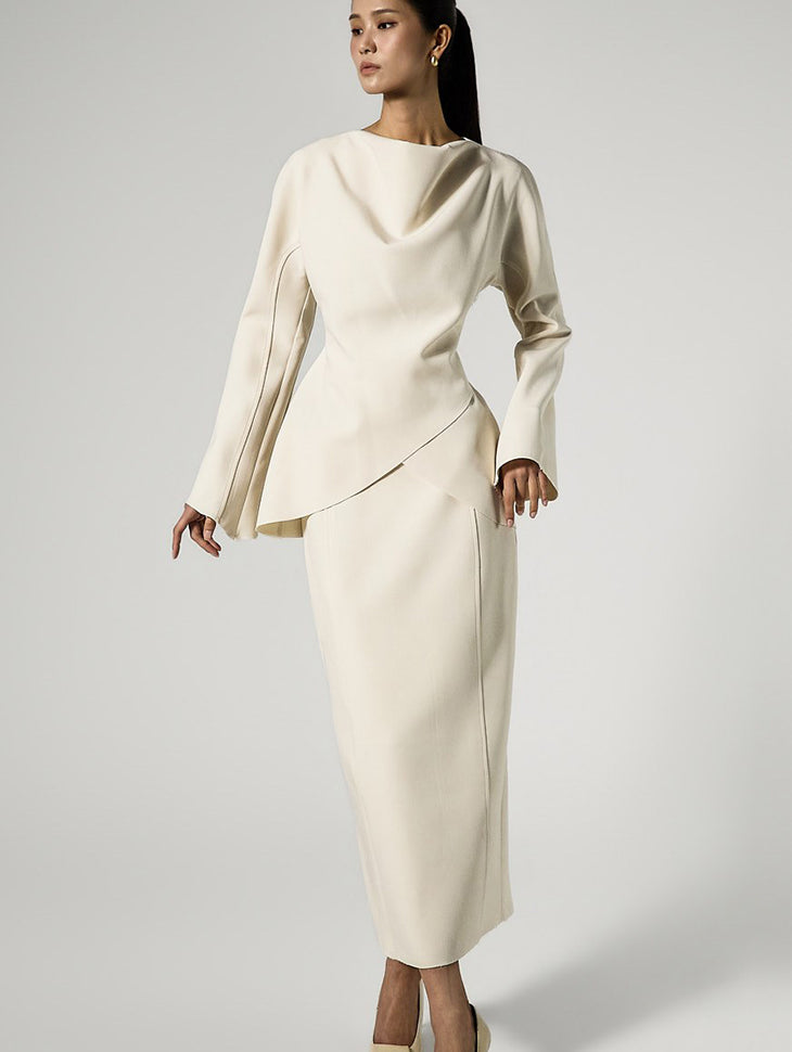 TP9198 Blouse and Skirt Set