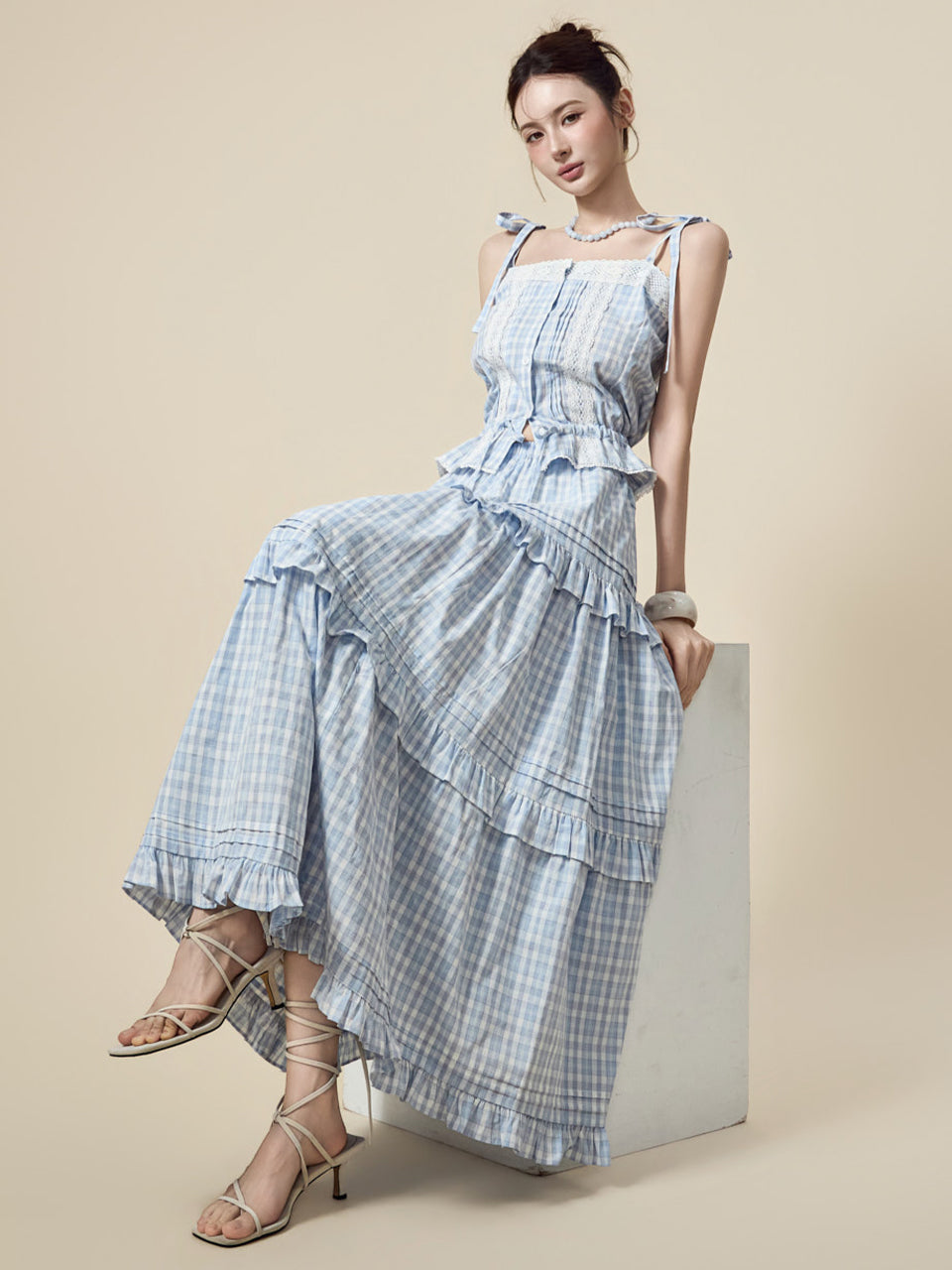 TP2428 Blouse and Skirt Set