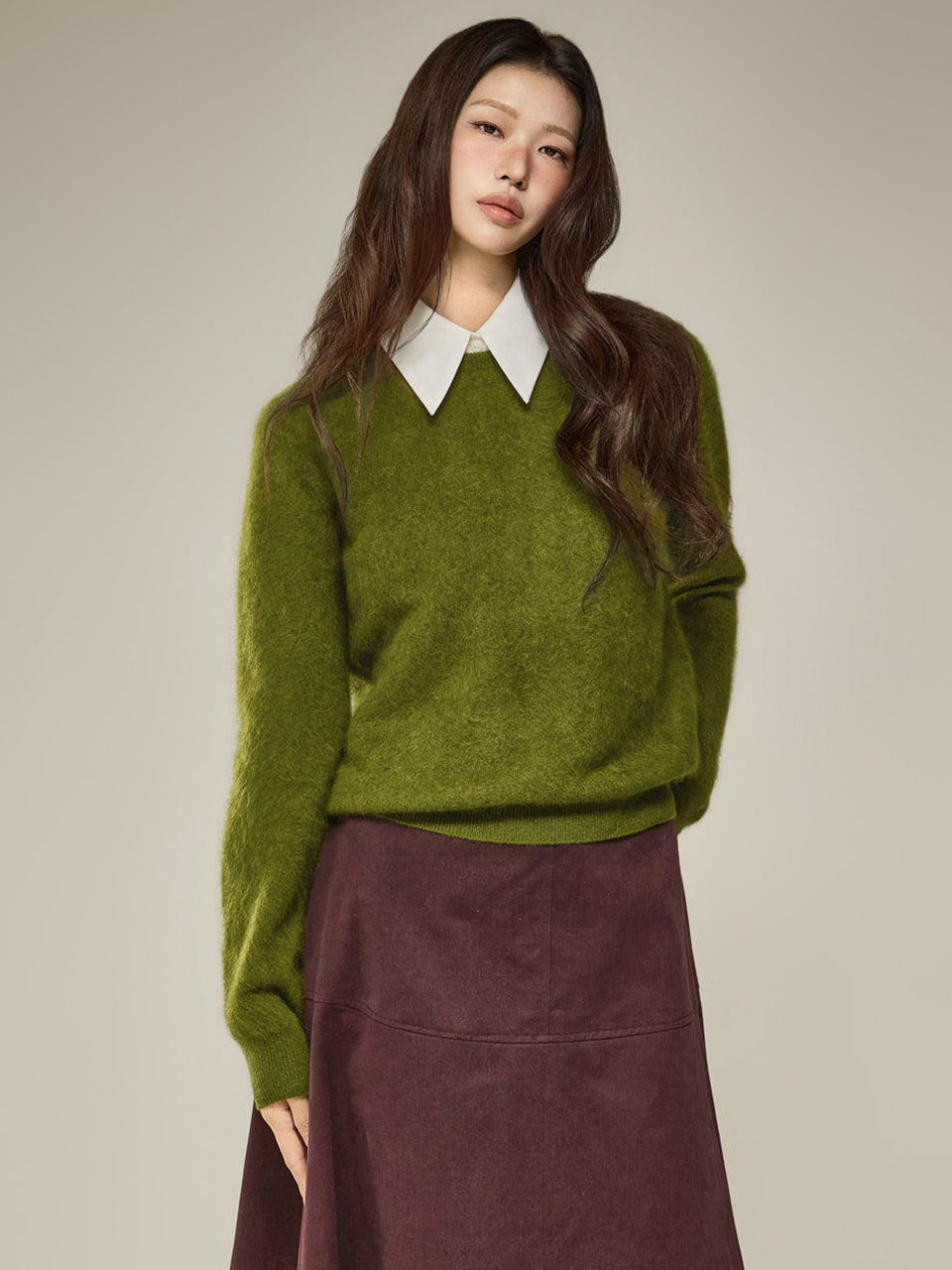 E4423 Wool Round Knit