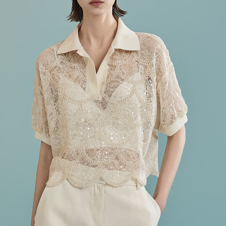 E3357 Spangle Top