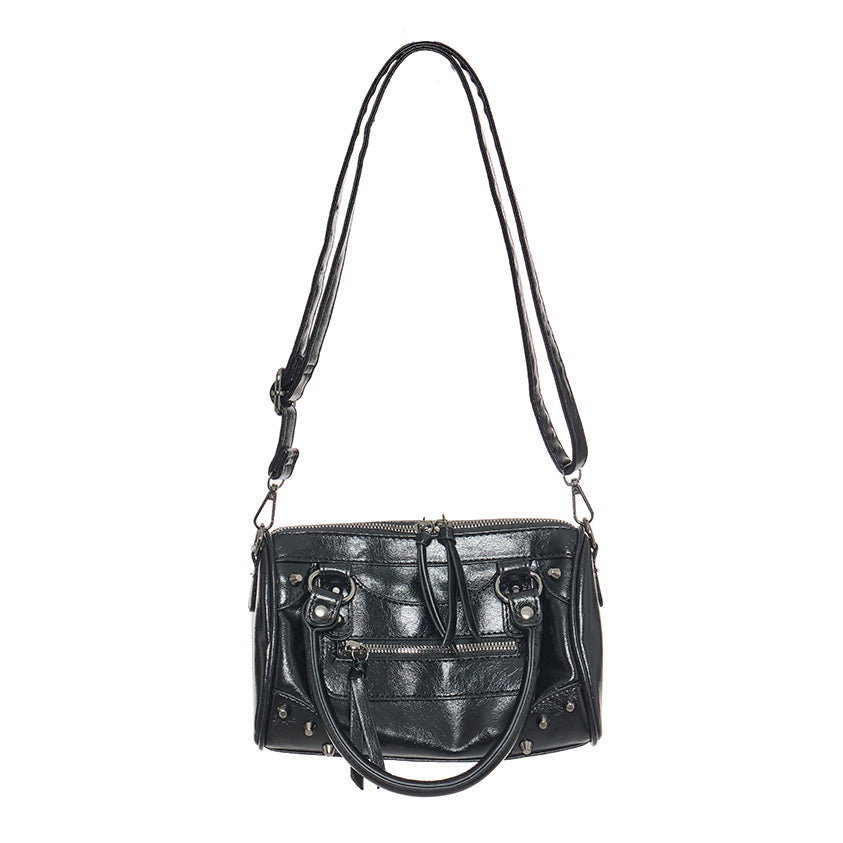 A-1846 Studded Biker Mini Bag