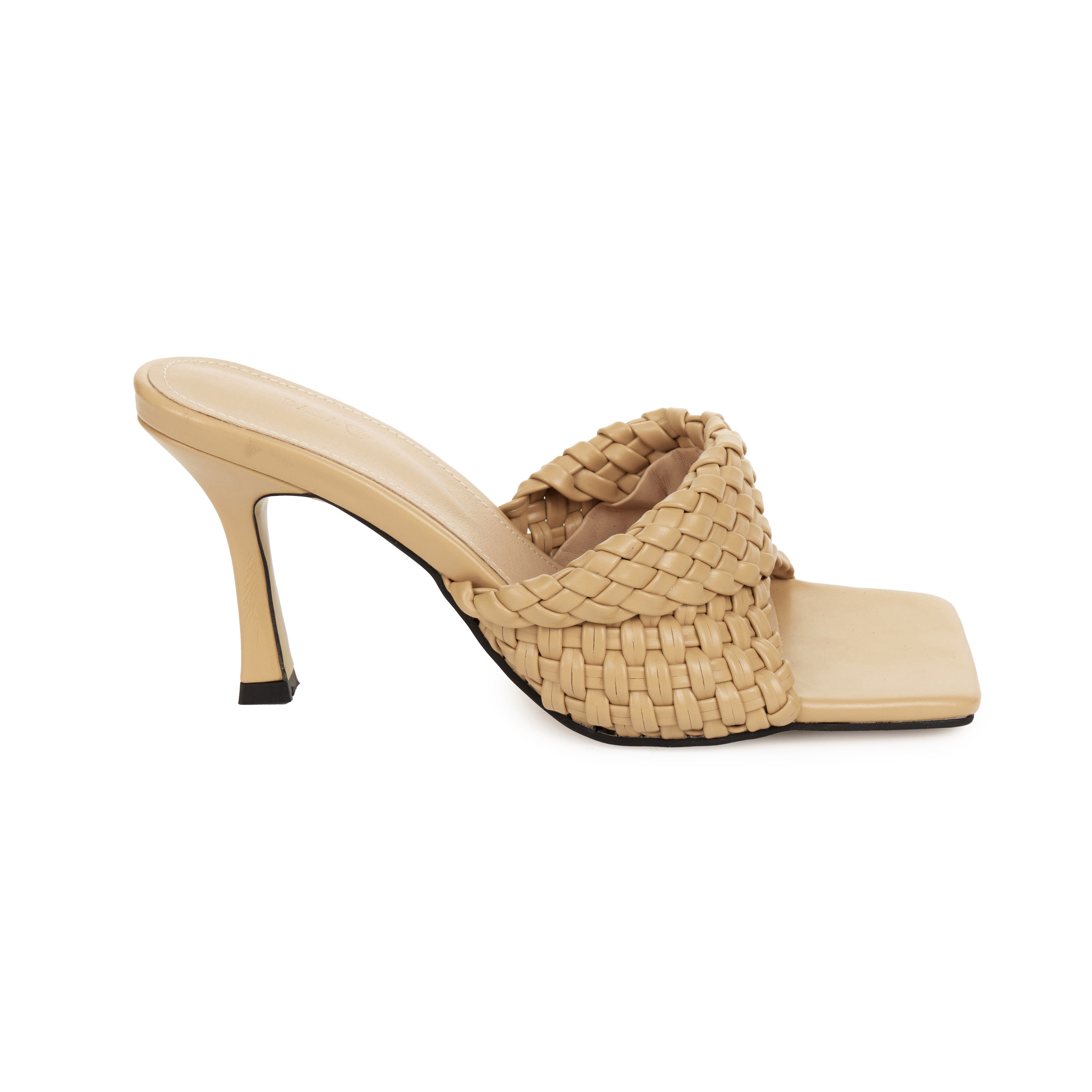 AR-3458 Cross High Heel Mule