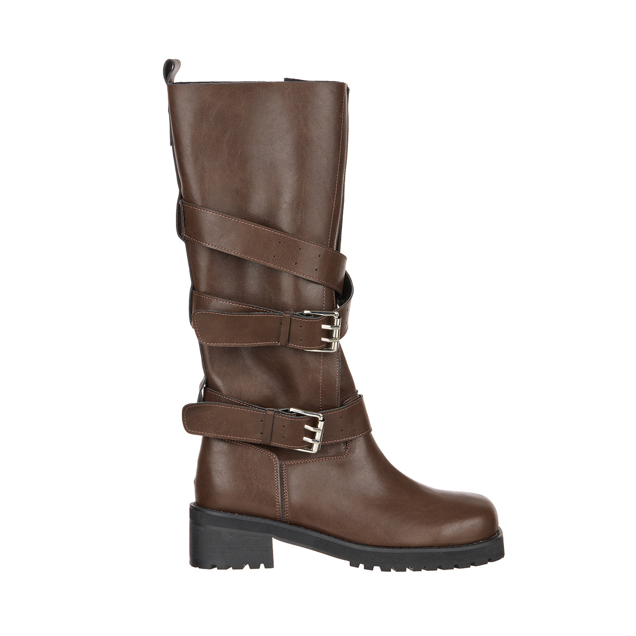 AR-3492 Buckle Long Boots