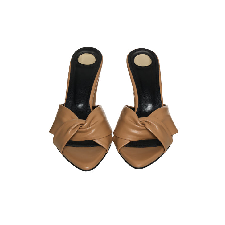 AR-3596 Twist High Heel Mule