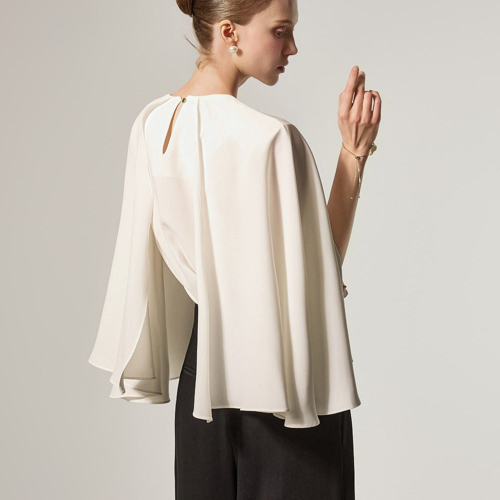 B3180 Cape Blouse