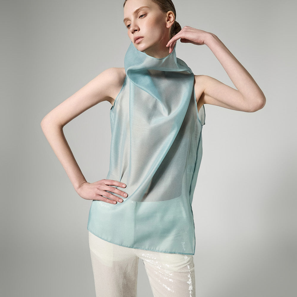 B9205 Organza Blouse