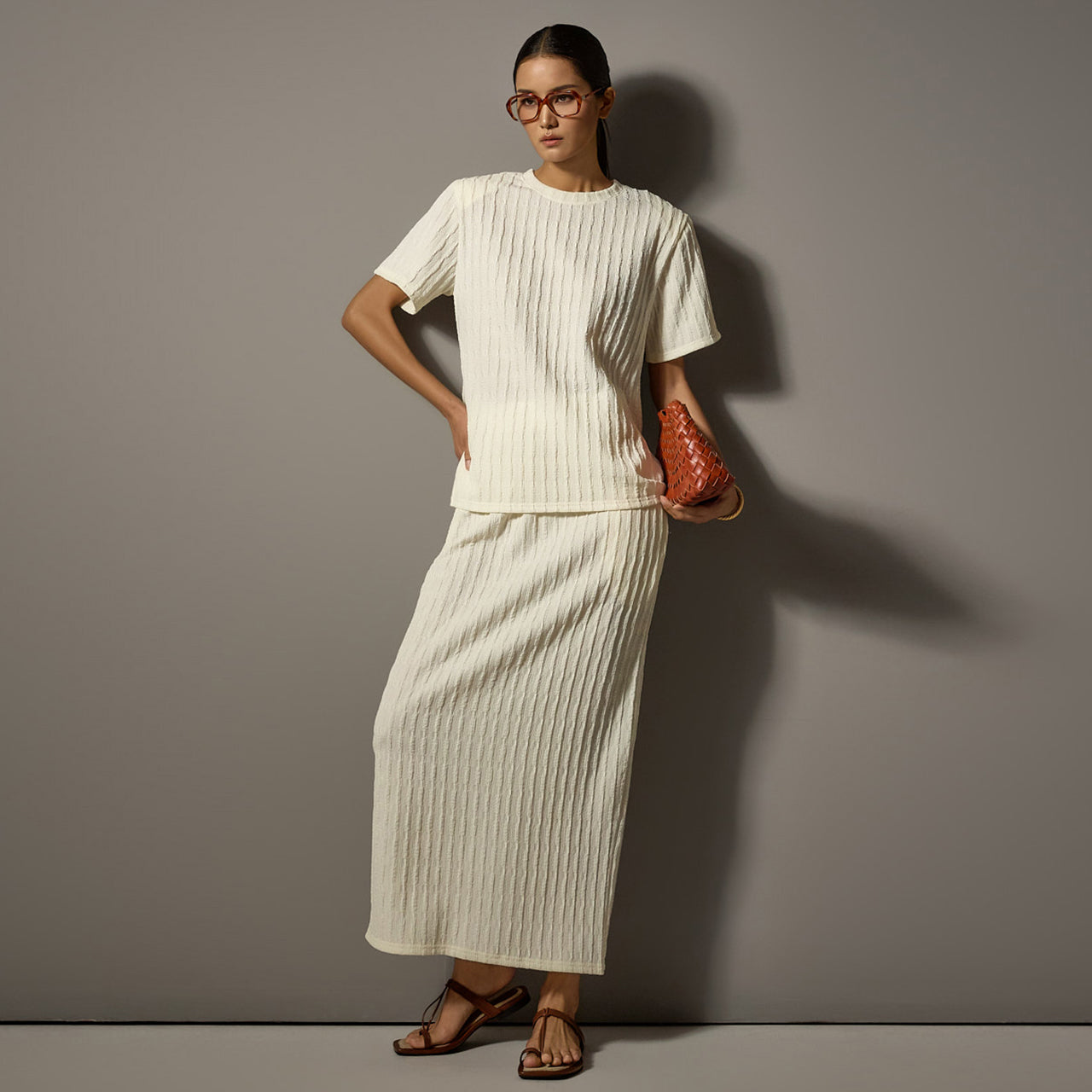 D5265 Knit Two Piece Set