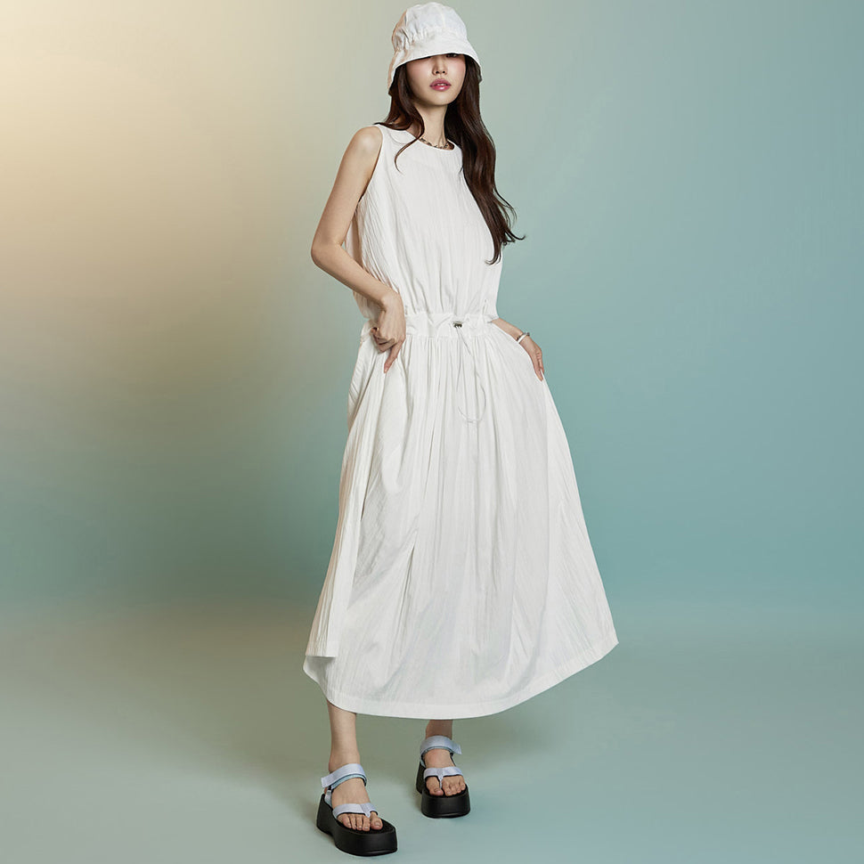 D5325  Eyelet Designed Dress