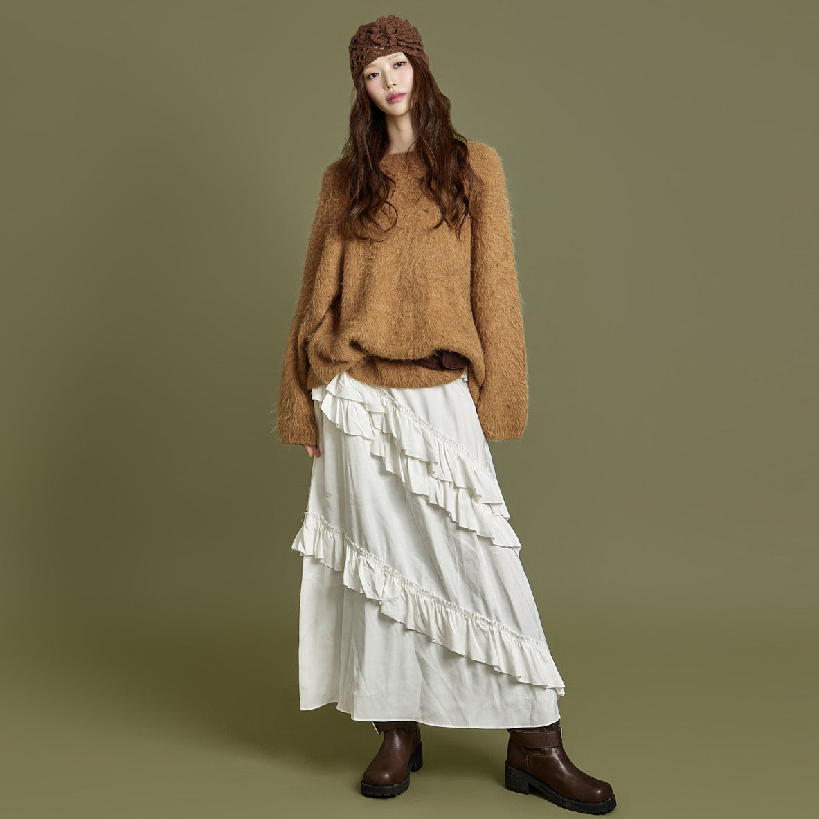 D5381 Frill Dress