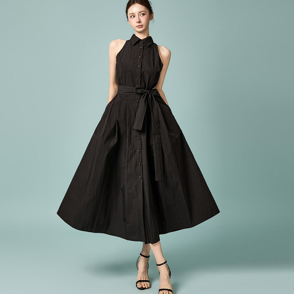 D5678 Halter Shirts Dress
