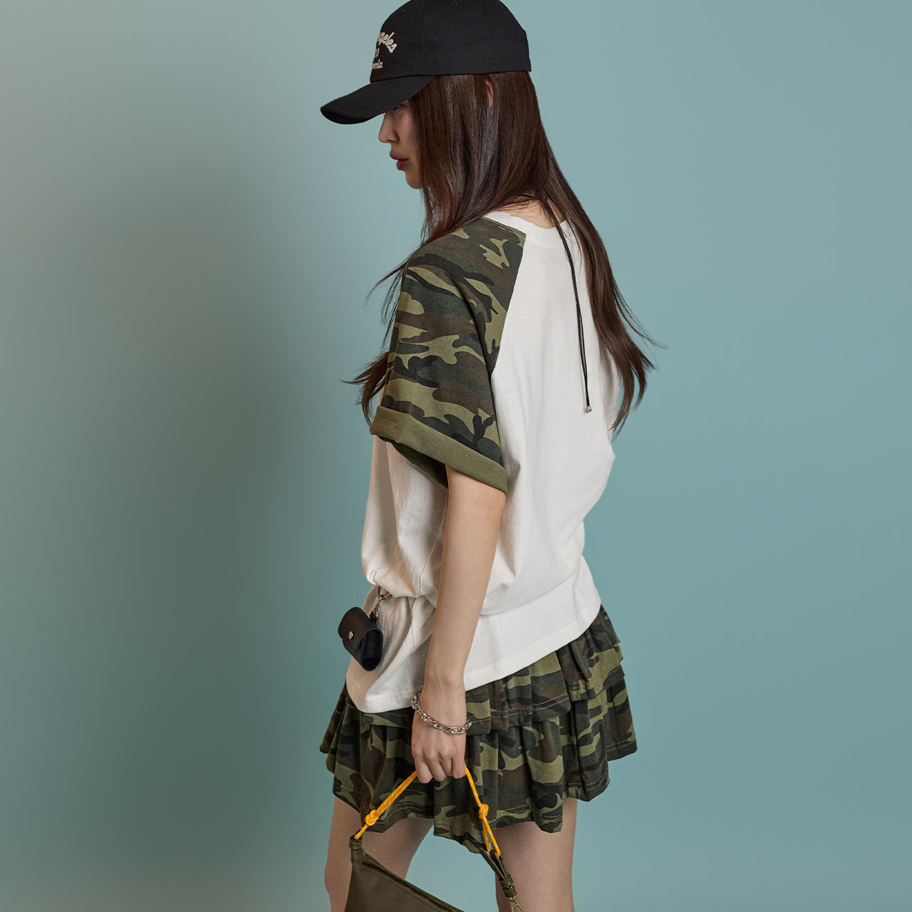 E3768 Camouflage Pattern T-Shirt