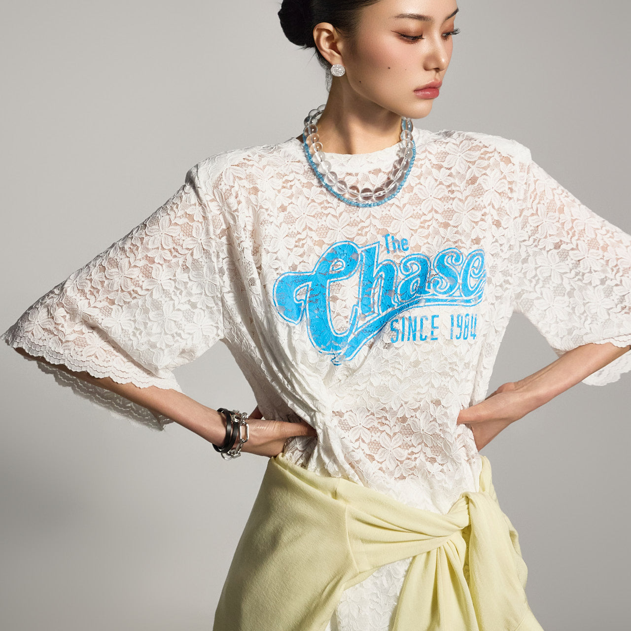 E3788 Lace T-shirt