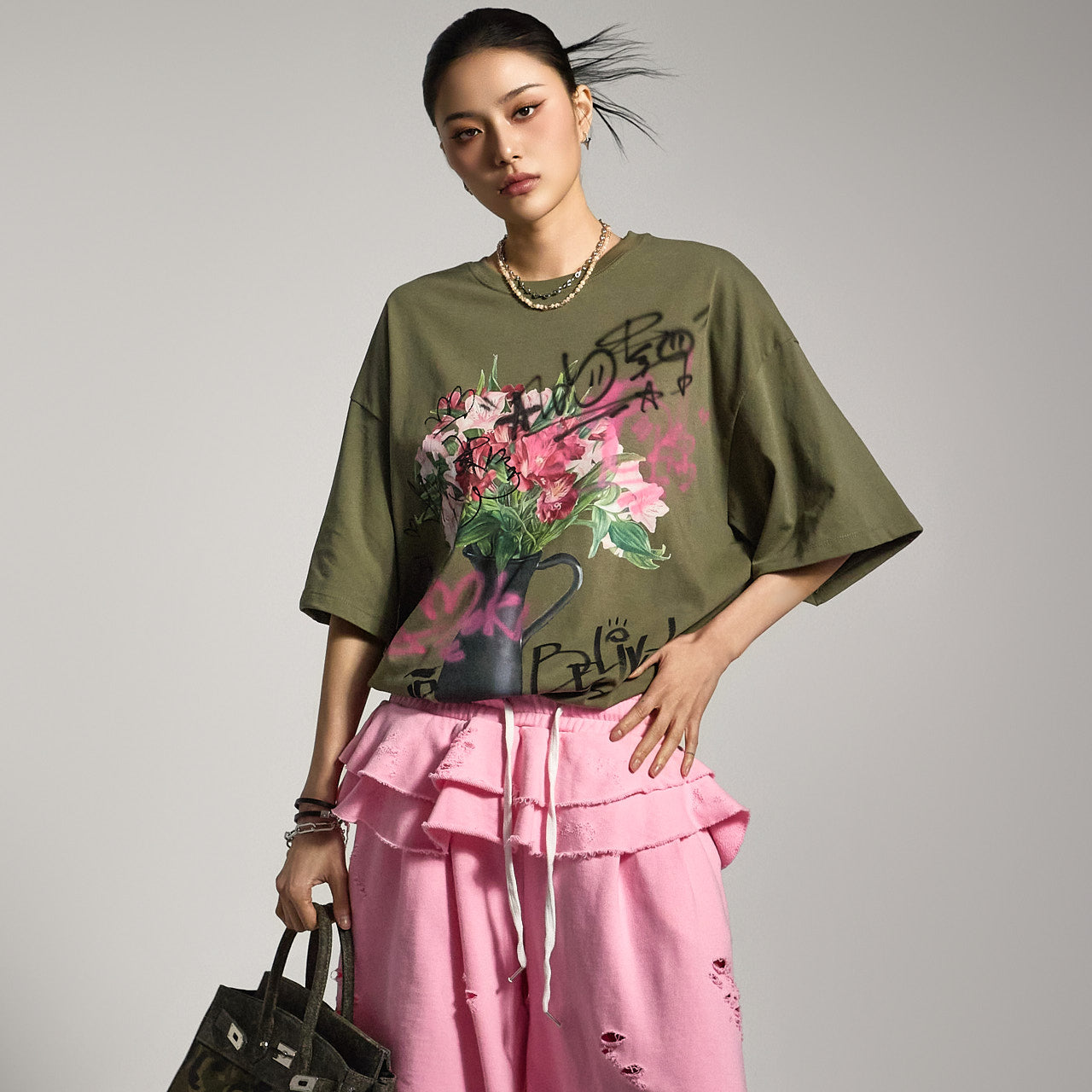 E3789 Printed T-Shirt