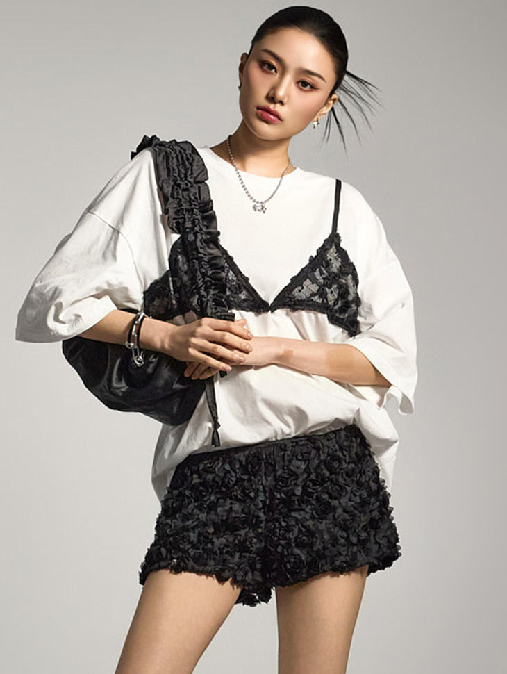 E3790 Lace T-Shirt
