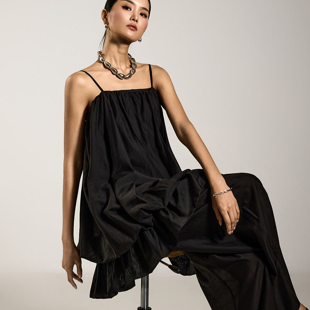 E3849 Balloon Sleeveless Top