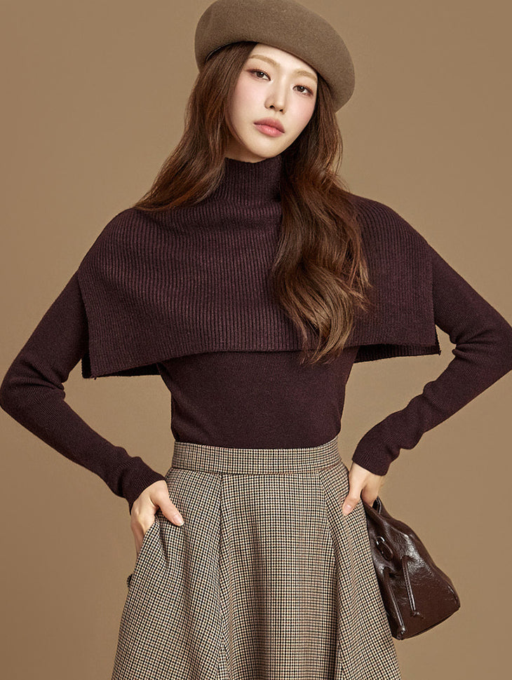 E4046 Cape Knit