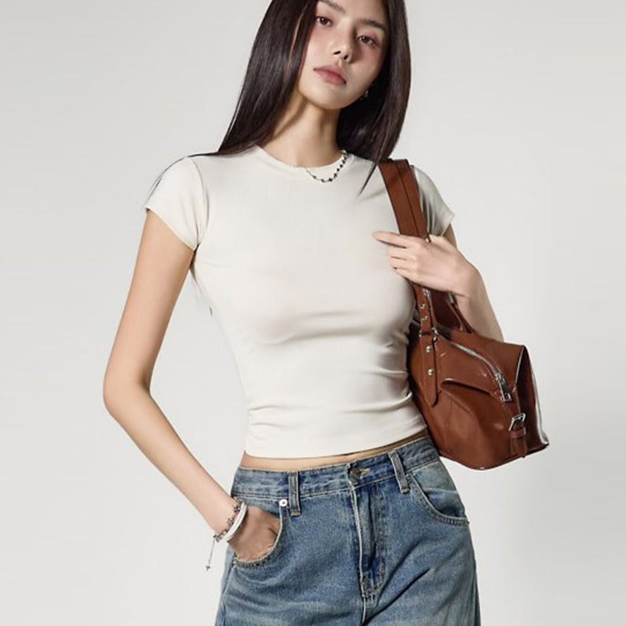 E4198 Cap Sleeve Top