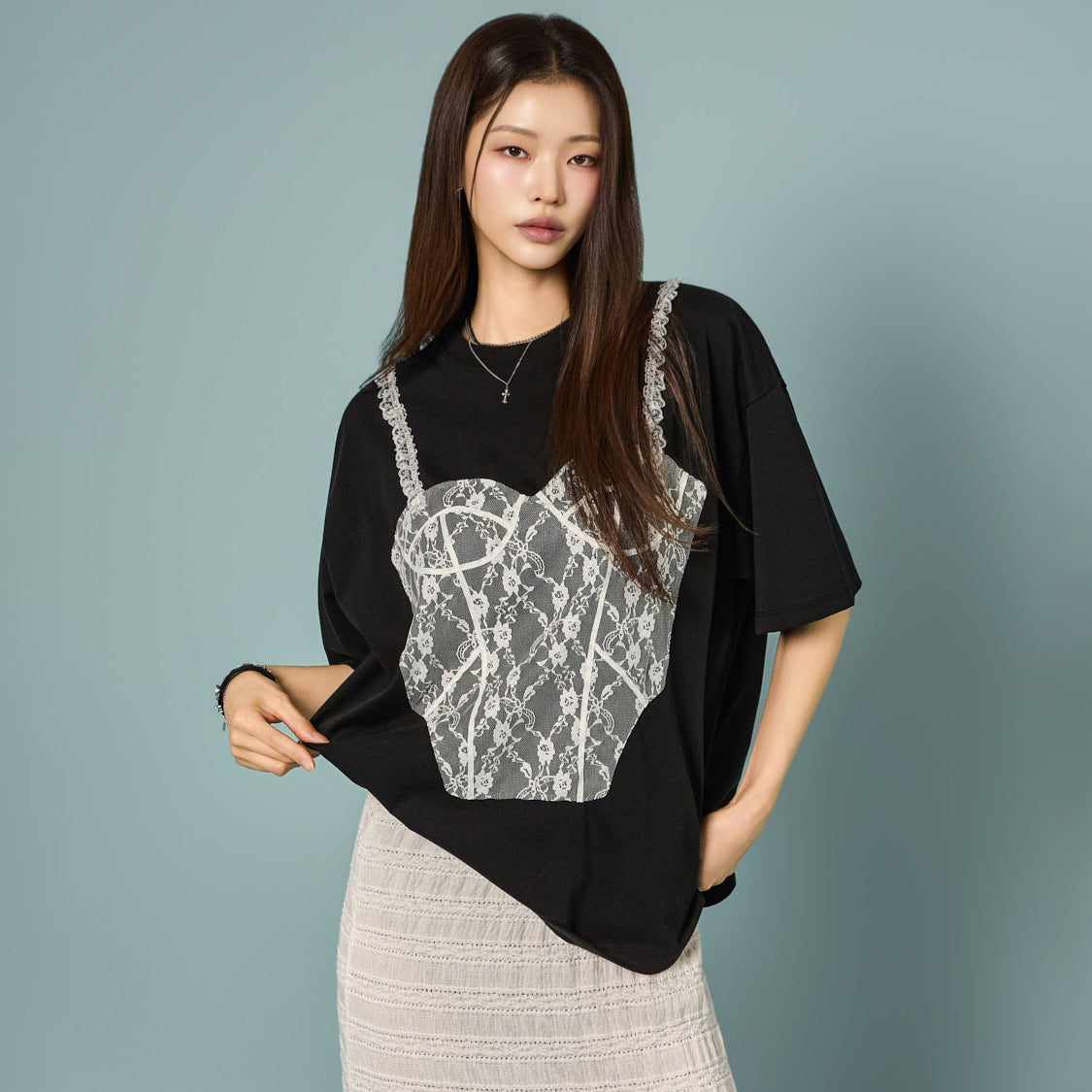 E4356 Corset Top