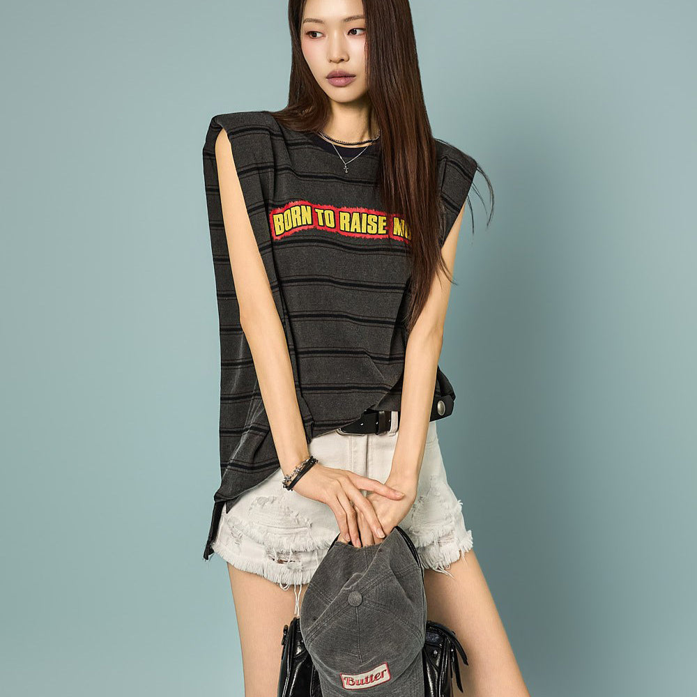 E4359 色条上衣
