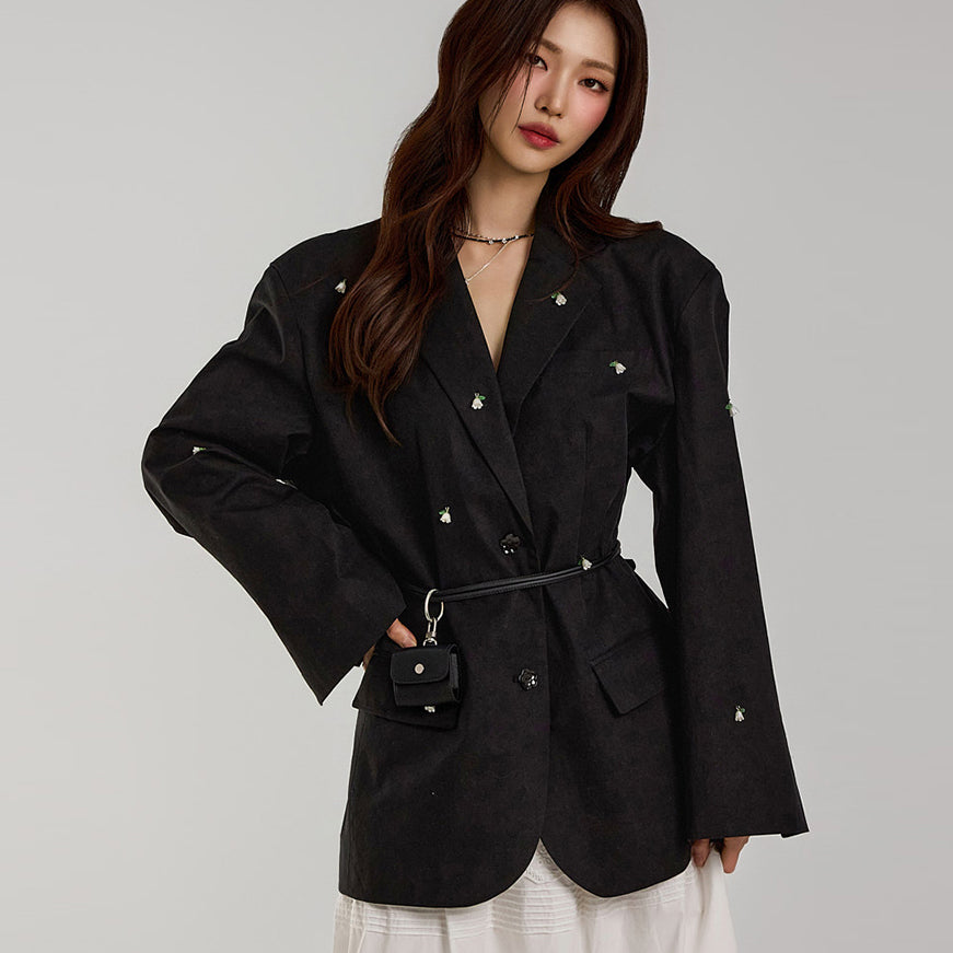 J2700 Flower Patterned Jacket