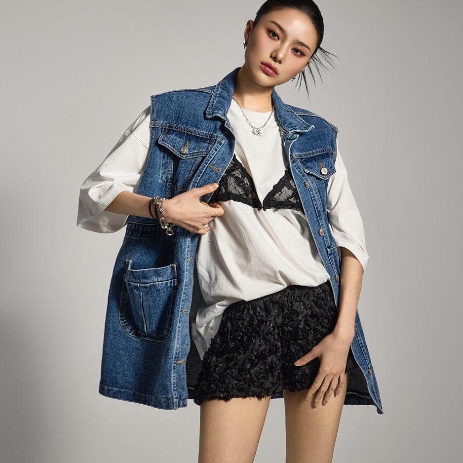 J2754 Denim Vest