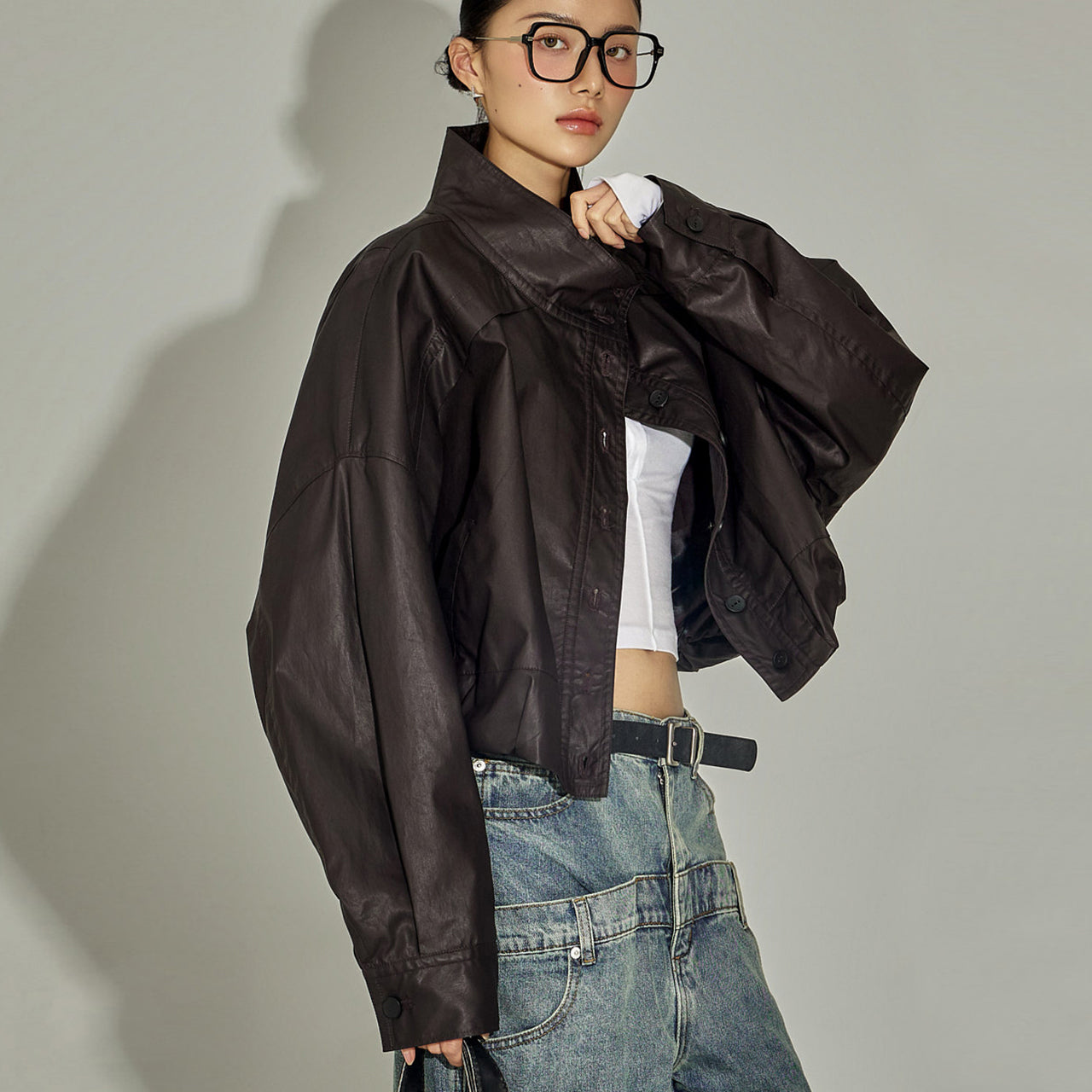 J2842 Leathe Jacket