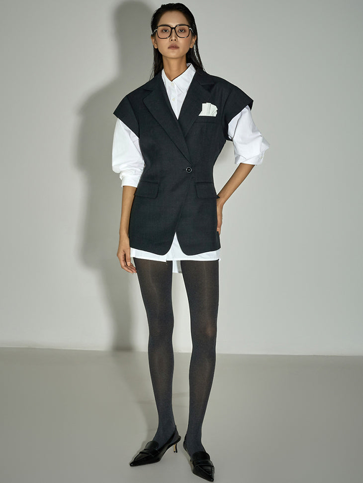 J2849 Wool Vest