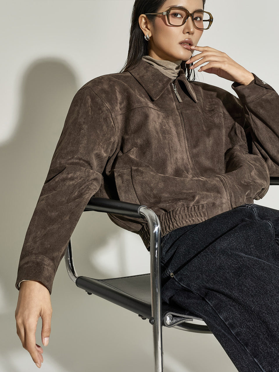 J2915 Suede Jacket