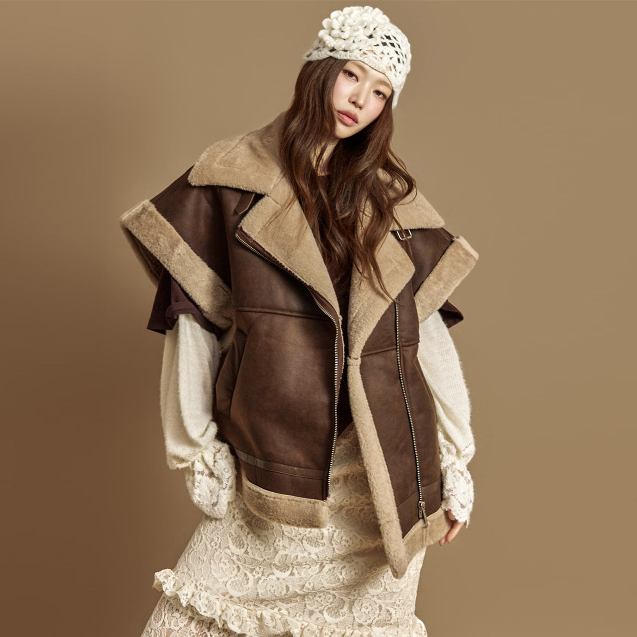 J2932 Fur Vest