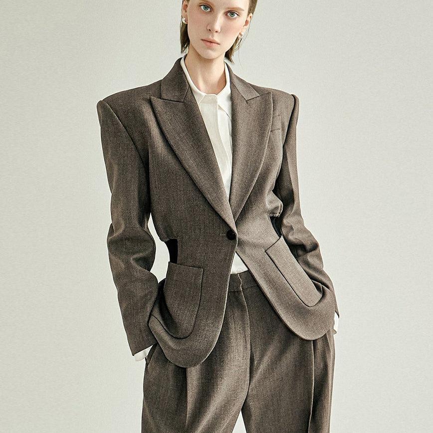 J3270 Tailored Wool Jacket