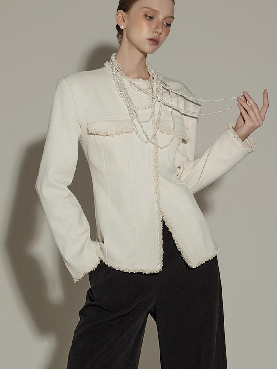 J9329 Fringe Jacket