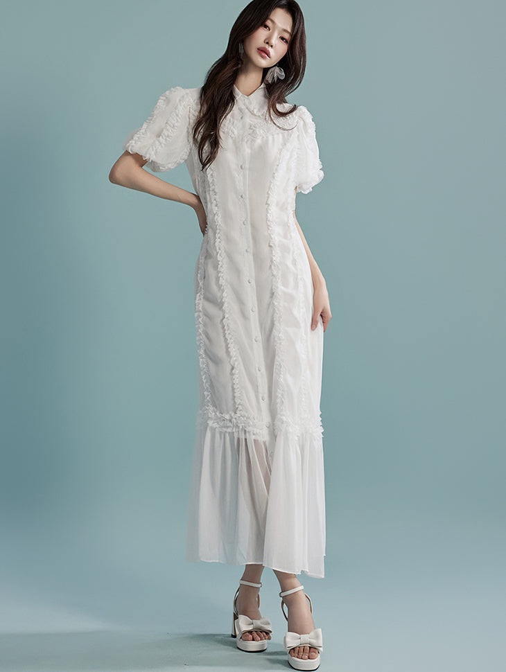 D4961 Belted Dress