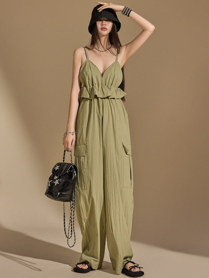 JS043 Cargo Jumpsuit