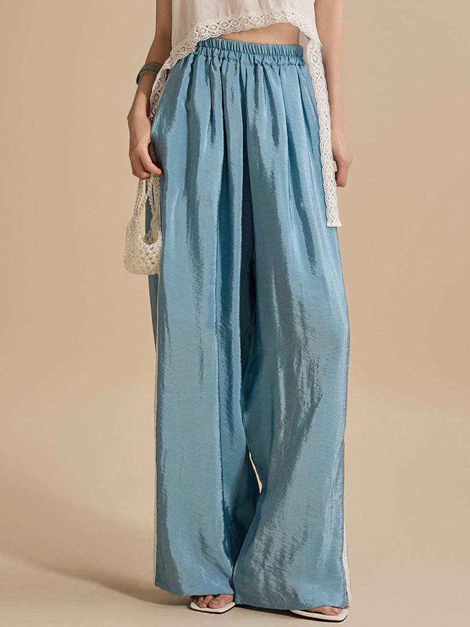 P3173 Lace Track Pants