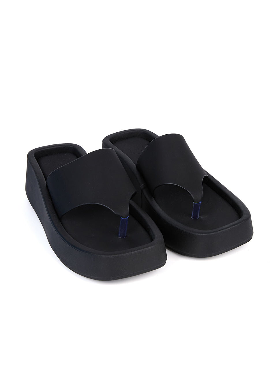 AR-3310 Square Platform Slippers