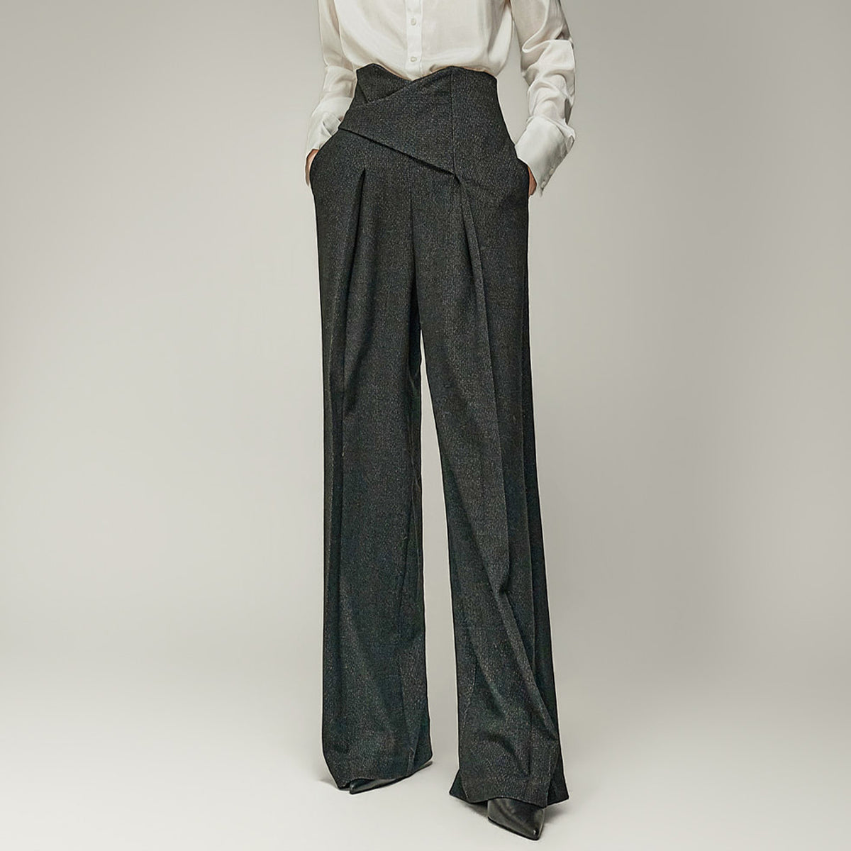 P3975 High-Waisted Slacks