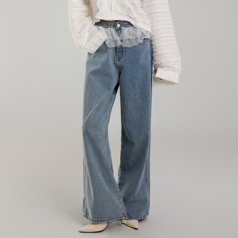 PJ567 Lace Jeans