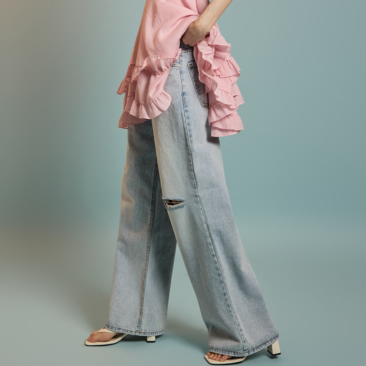 PJ578 Cutting Jeans