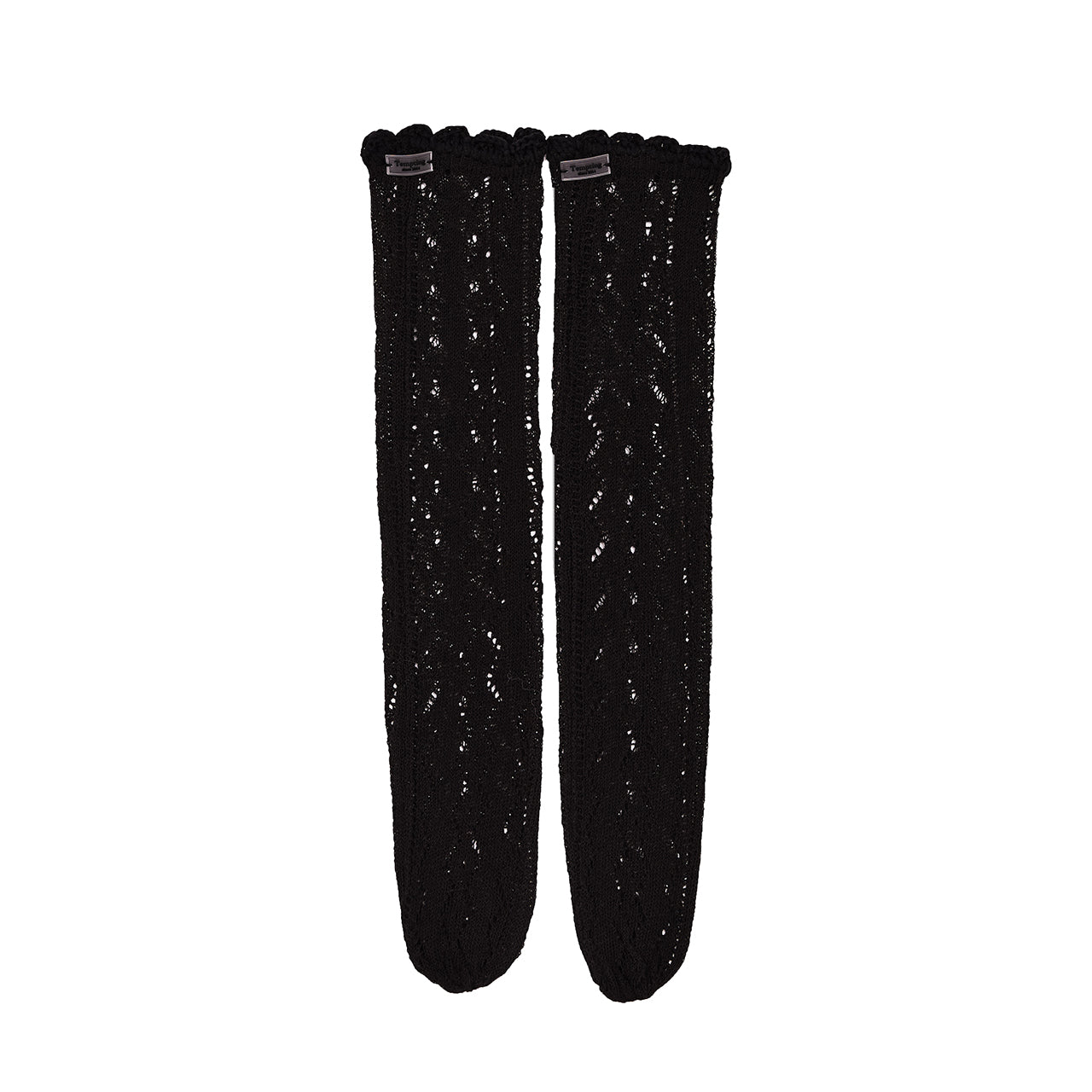RE-333 Lace Knit Knee Socks