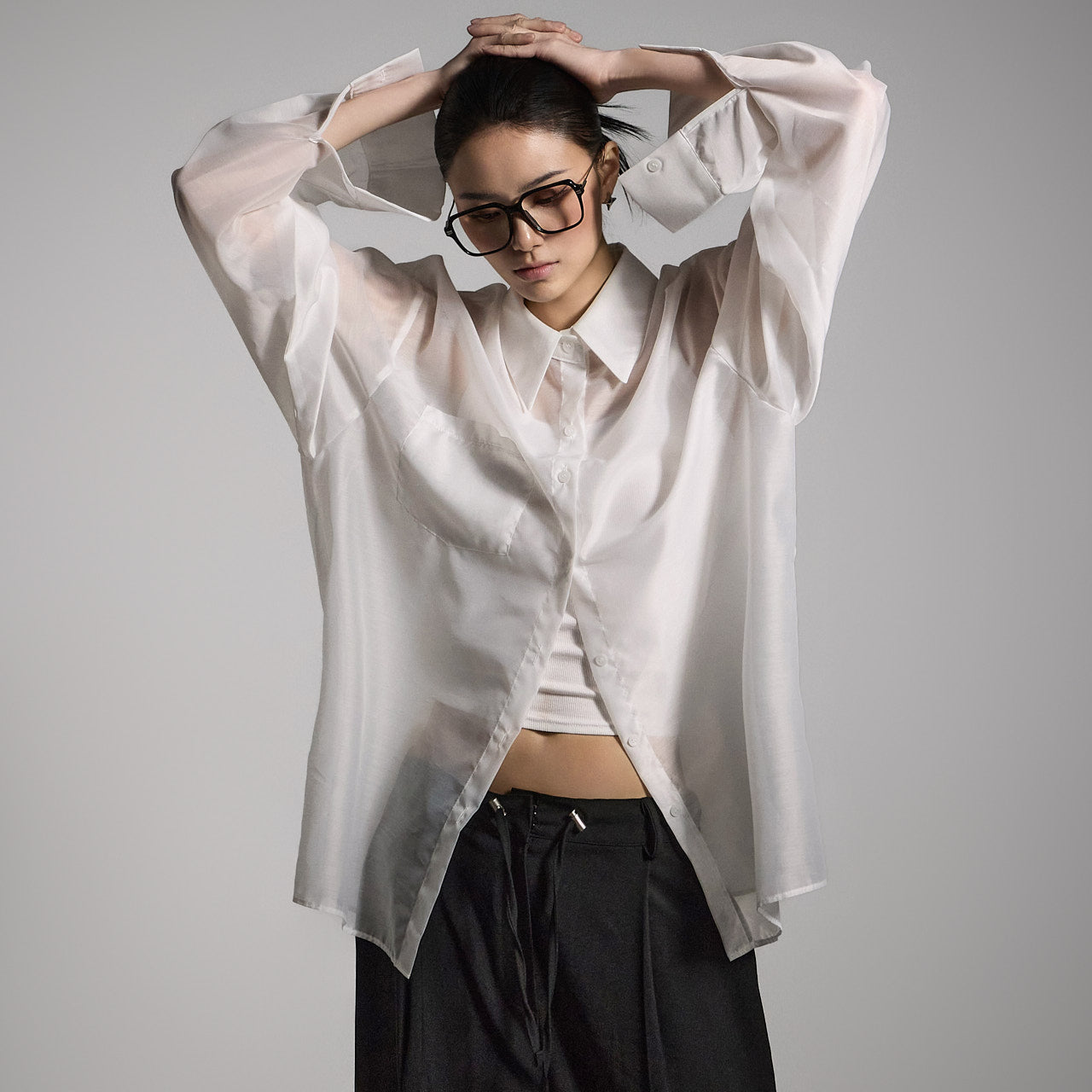 S743 Sheer Shirt