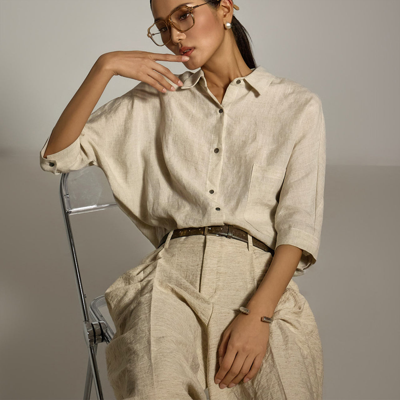 S762 Linen Shirt