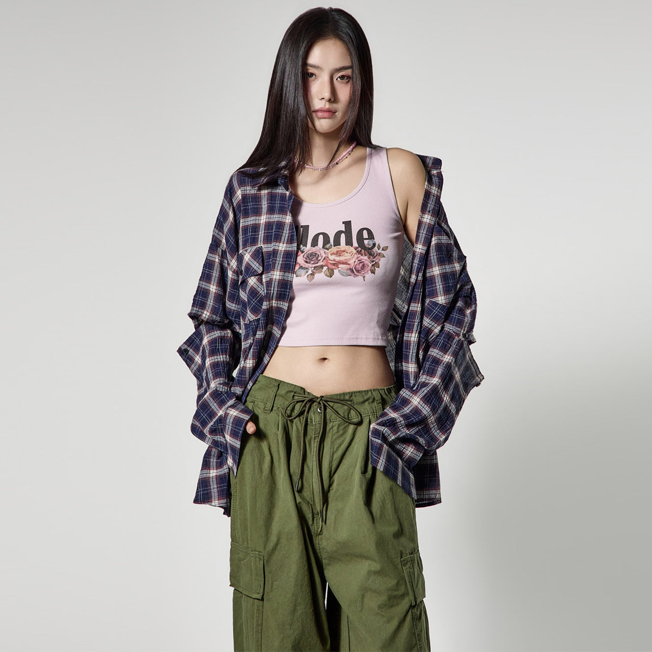 S873 Two-Way Check Shirts