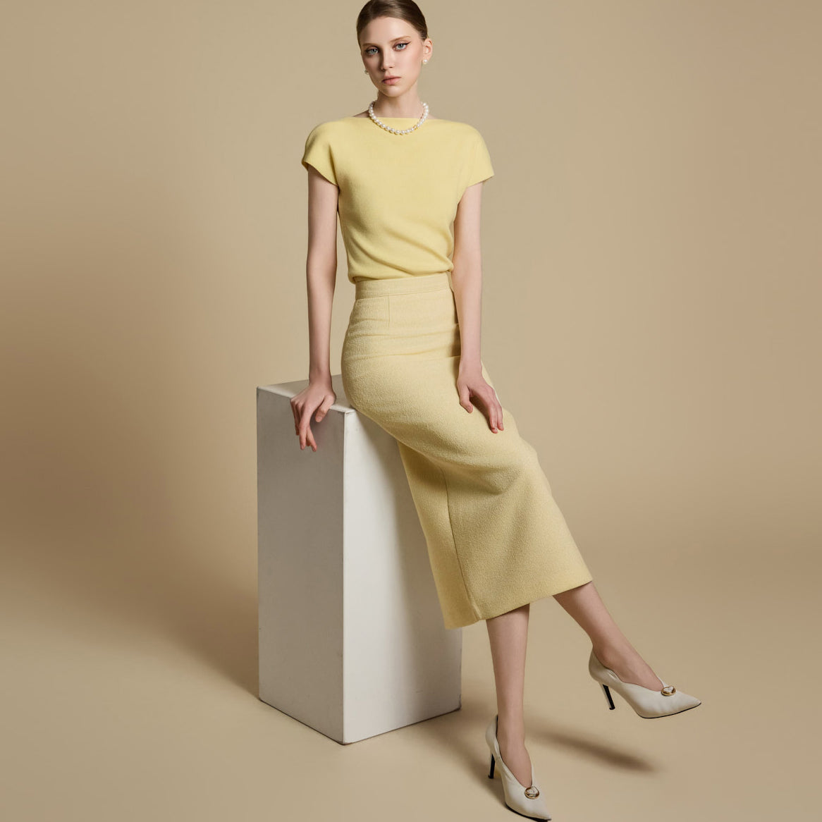 SK2981 Tweed Skirt